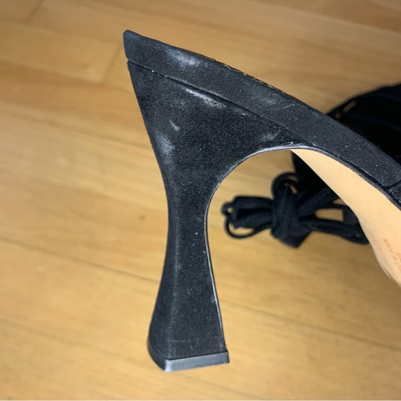 Vince Camuto Roselian Ankle Tie Sandal in Black - Size 10 - Picture 10 of 10